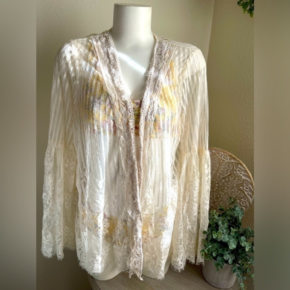 Lace Bathing Suit Cover Up - Picture 1 of 3
